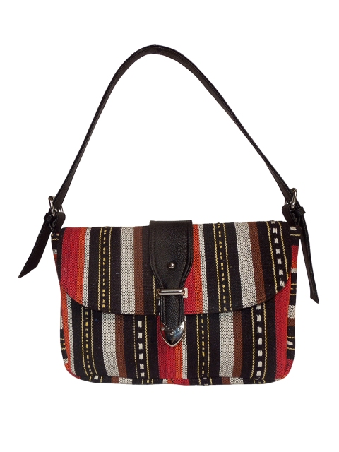 

Spice Art Multicoloured Self Design Handheld Bag, Multi