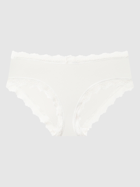 

La Senza Women White Solid Ultrasoft Hipster Briefs 11152322-1NFZ