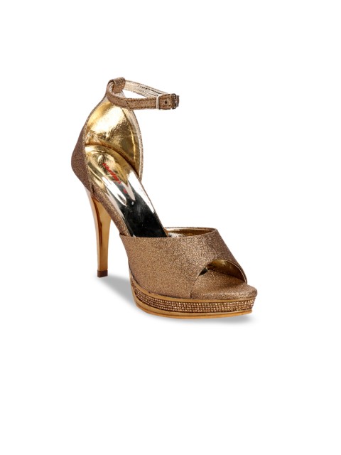 

Khadims Women Copper Solid Stilettos