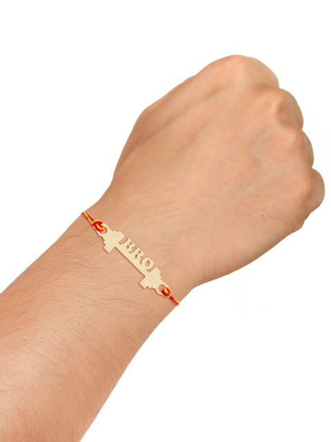 

Bigsmall Gold Wraparound Rakhi