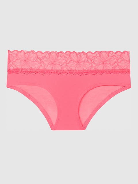 

La Senza Women Pink Solid Cotton Hipster Briefs 11158042-2PY7