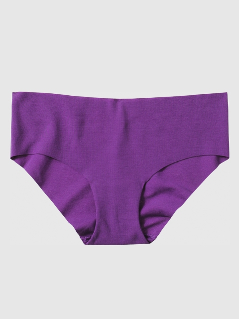 

La Senza Women Purple Solid Remix Cotton Hipster Briefs 11106269-1FNH