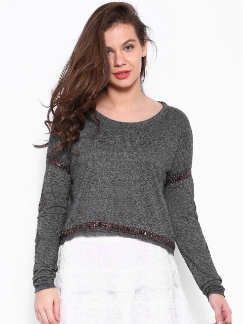 

ONLY Charcoal Grey Top