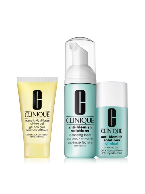 

Clinique Derm Pro for Troubled Skin Anti-Blemish Solutions Skin Care Set, White