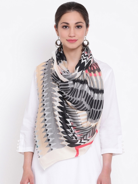 

SHINGORA Women Multicoloured Printed Stole, Multi