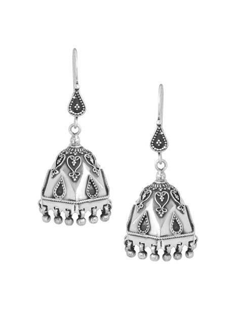 

ahilya Dakshin Collection Sterling Silver Drop Earrings