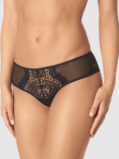 

La Senza Women Black Lace Bikini Briefs 11130006-03YZ
