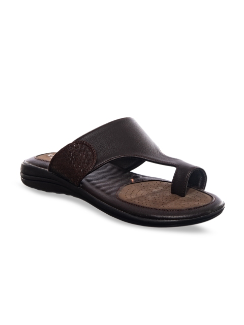 

Khadims Men Coffee Brown Comfort Sandals