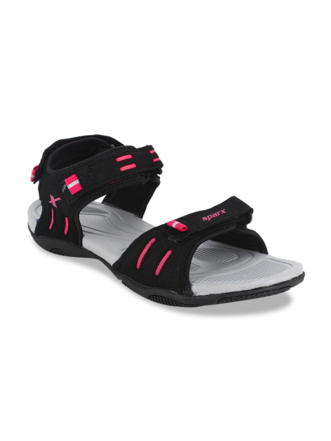 

Sparx Women Black Sports Sandals