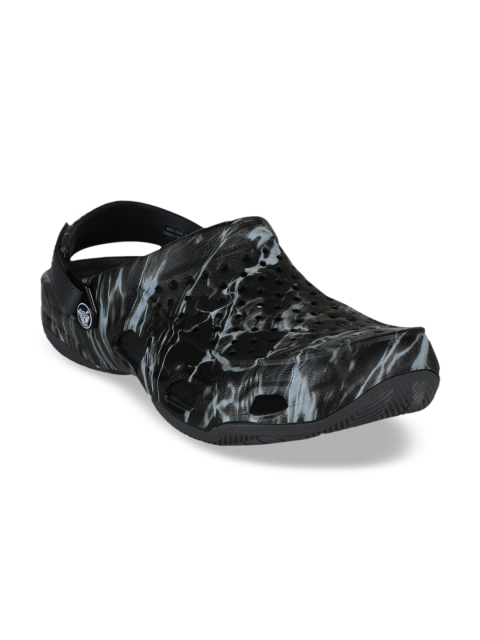 

Crocs Men Black Printed MossyOak Clogs