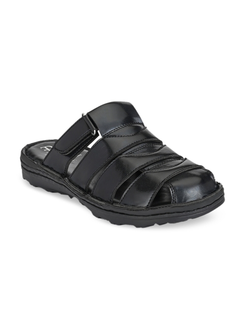 

El Paso Men Black Comfort Sandals