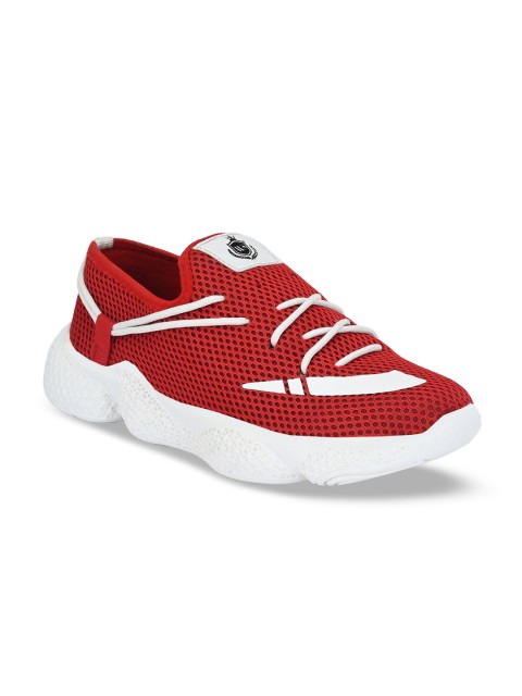 

Walkstyle By El Paso Men Red Mesh Running Shoes