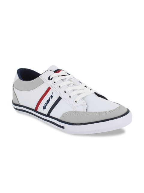 

Sparx Men White Sneakers