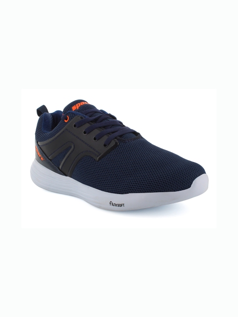 

Sparx Men Navy Blue Mesh Running Shoes