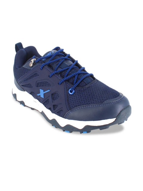 

Sparx Men Navy Blue Mesh Running Shoes