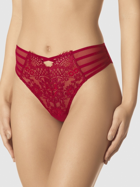 

La Senza Women Red Sexy Diva Thongs 11142994-74Q6