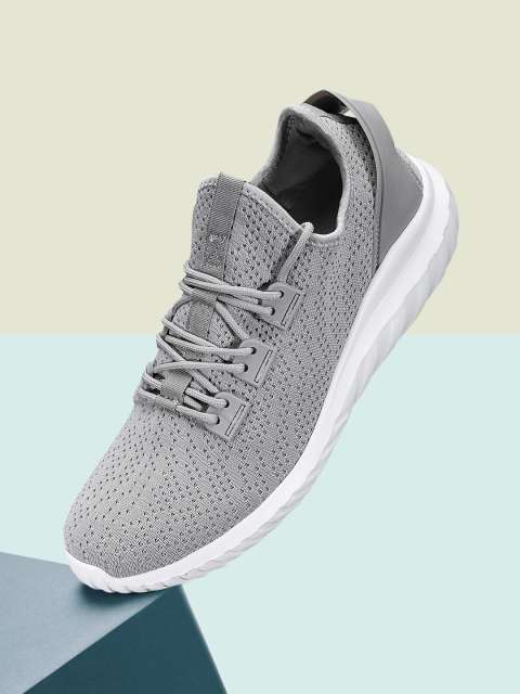 

HRX by Hrithik Roshan Men Grey Knit Run 1.0 Running Shoe