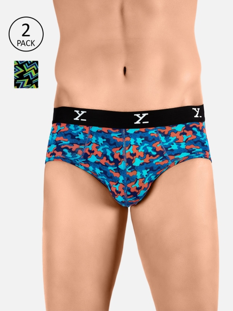 Men IntelliSoft Antimicrobial Micro Modal Pack of 2 Ace Briefs XYBRF2PCKN26