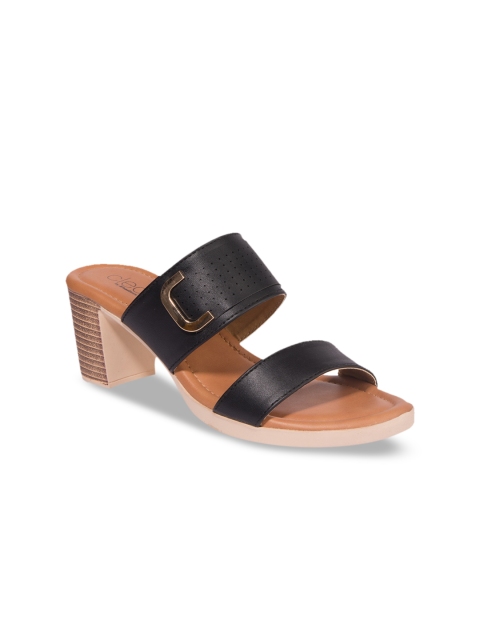 

Khadims Women Black Solid Heels