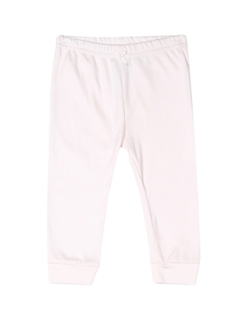 

The Childrens Place Infant Girls Pack Of 2 Pink Solid Slim-Fit Joggers