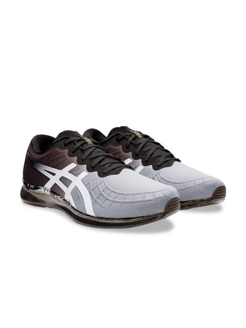 

ASICS Men Grey & Brown Colourblocked Sneakers