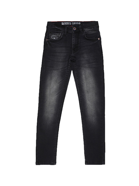 

Monte Carlo Boys Grey Regular Fit Mid-Rise Clean Look Jeans