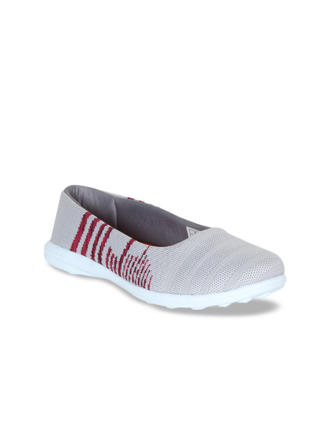 

Yuuki Men Grey Mesh Mid-Top Walking Shoes