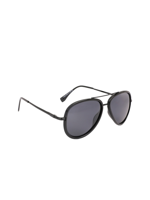 

MARC LOUIS Unisex Polarized Aviator Sunglasses 8128 C3 SG, Black