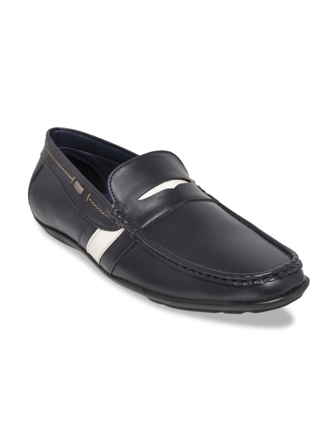 

Duke Men Black Colourblocked Loafers