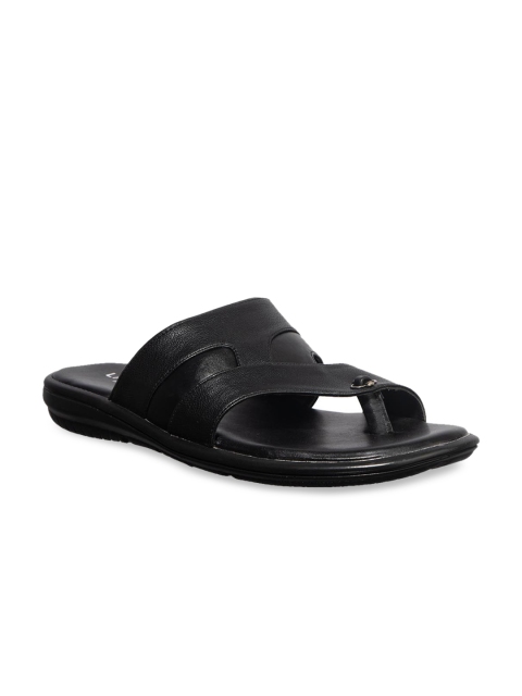 

Khadims Men Black Lazard Comfort Sandals
