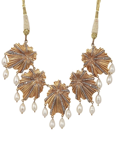 

Zariin Rose-Gold Plated Necklace