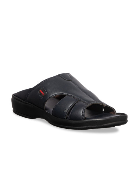 

Khadims Men Navy Blue Comfort Sandals