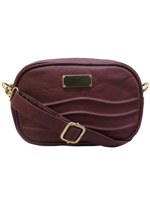 

Spice Art Women Maroon Solid Sling Bag Cross Body Bag Waist Bag Leatherite Fanny Pack