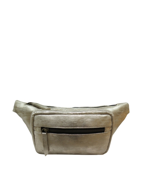 

Spice Art Women Metallic Gold-Toned Solid Bum Waist Pouch