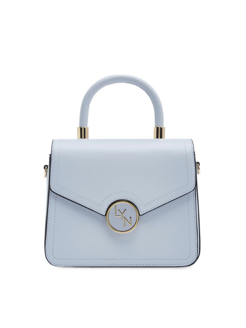 

LYN Blue Solid Handheld Bag