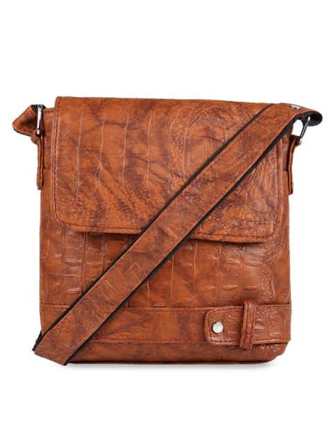 

Vivinkaa Brown Textured Sling Bag