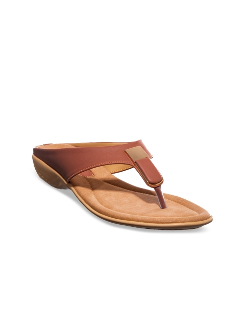 

Khadims Women Dusty Pink Open Toe Flats