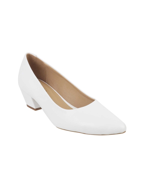 

Metro Women White Solid Pumps