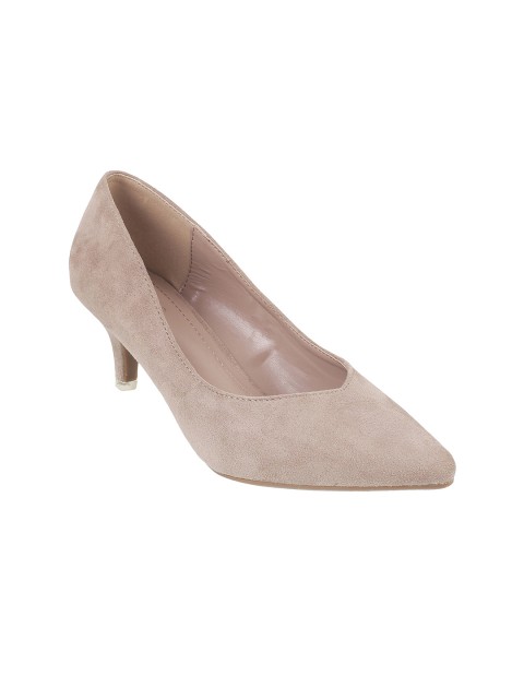 

Metro Women Beige Solid Pumps