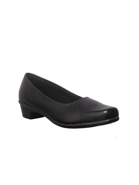 

Khadims Women Black Solid Pumps