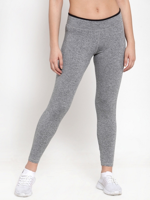 

BUKKUM Women Grey Solid Tights