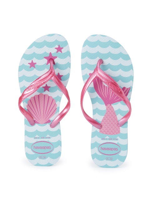 

Havaianas Women Pink Printed Thong Flip-Flops