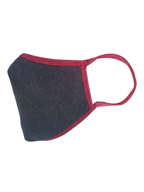 

nestroots Unisex Charcoal Grey Reusable 2-Ply Protective Outdoor Mask
