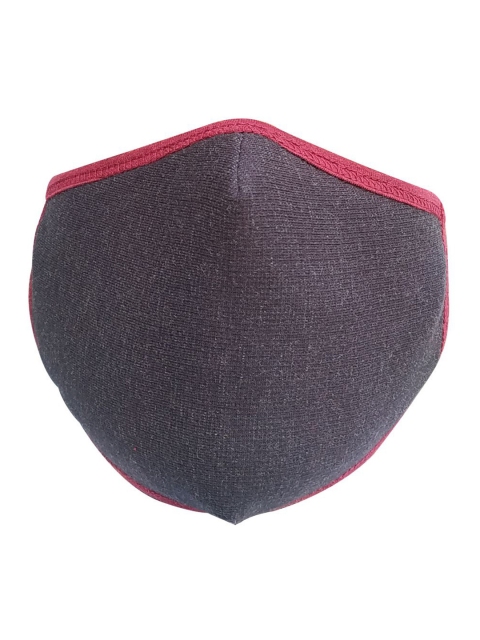 

nestroots Unisex Pack of 4 Reusable 2-Layers Cloth Masks, Black