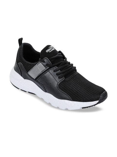 

Liberty Men Black Mesh Running Shoes