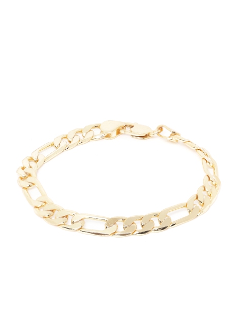 

Carlton London Men Gold-Plated Link Bracelet