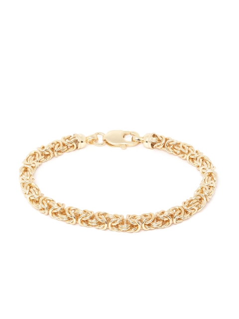 

Carlton London Men Gold-Plated Link Bracelet