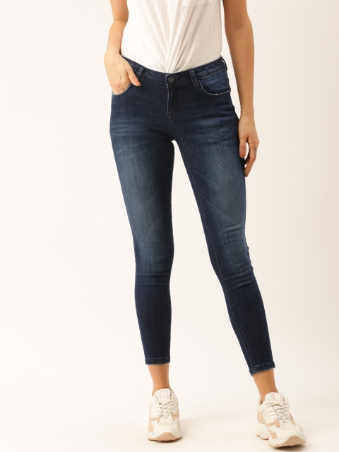

Lee Cooper Women Blue Skinny Fit Low-Rise Clean Look Stretchable Jeans