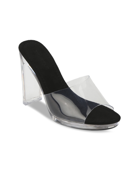 

Truffle Collection Women Transparent Solid Heels