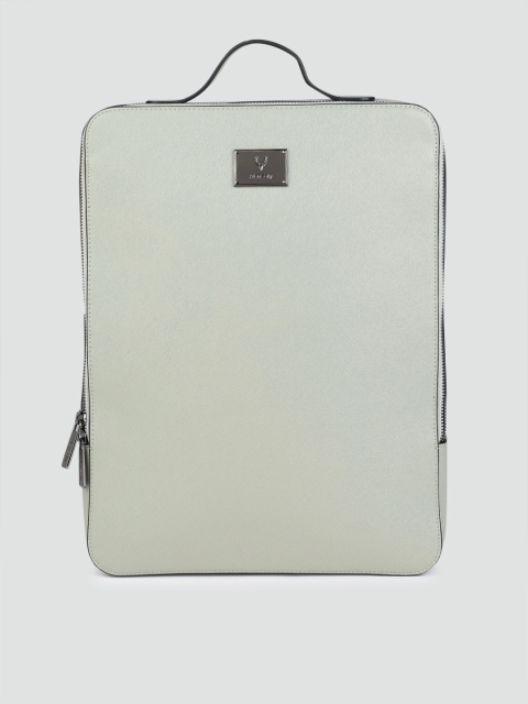 

Allen Solly Women Grey Solid Backpack